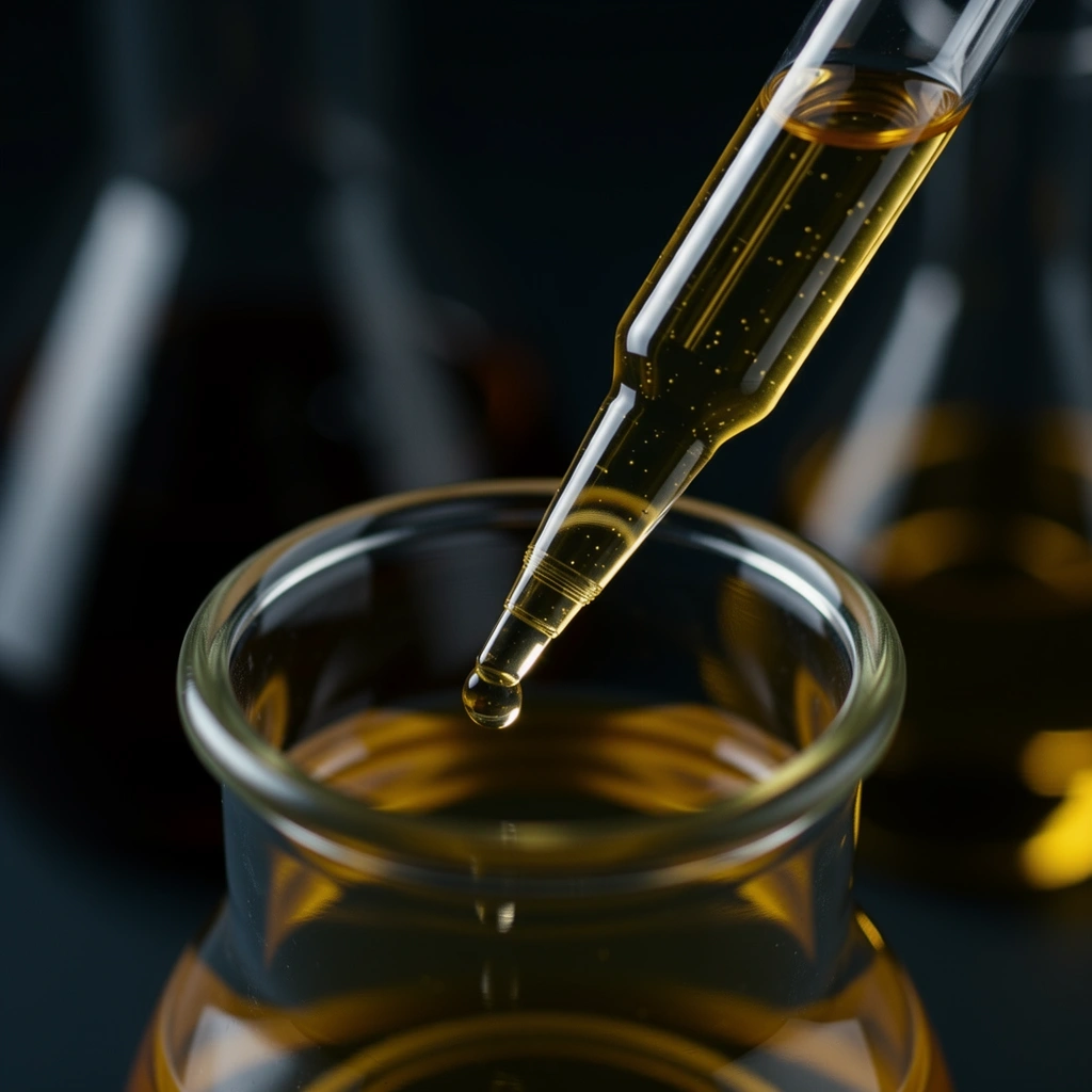 Laboratory glassware detail