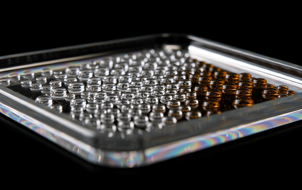 Skin care serum detail